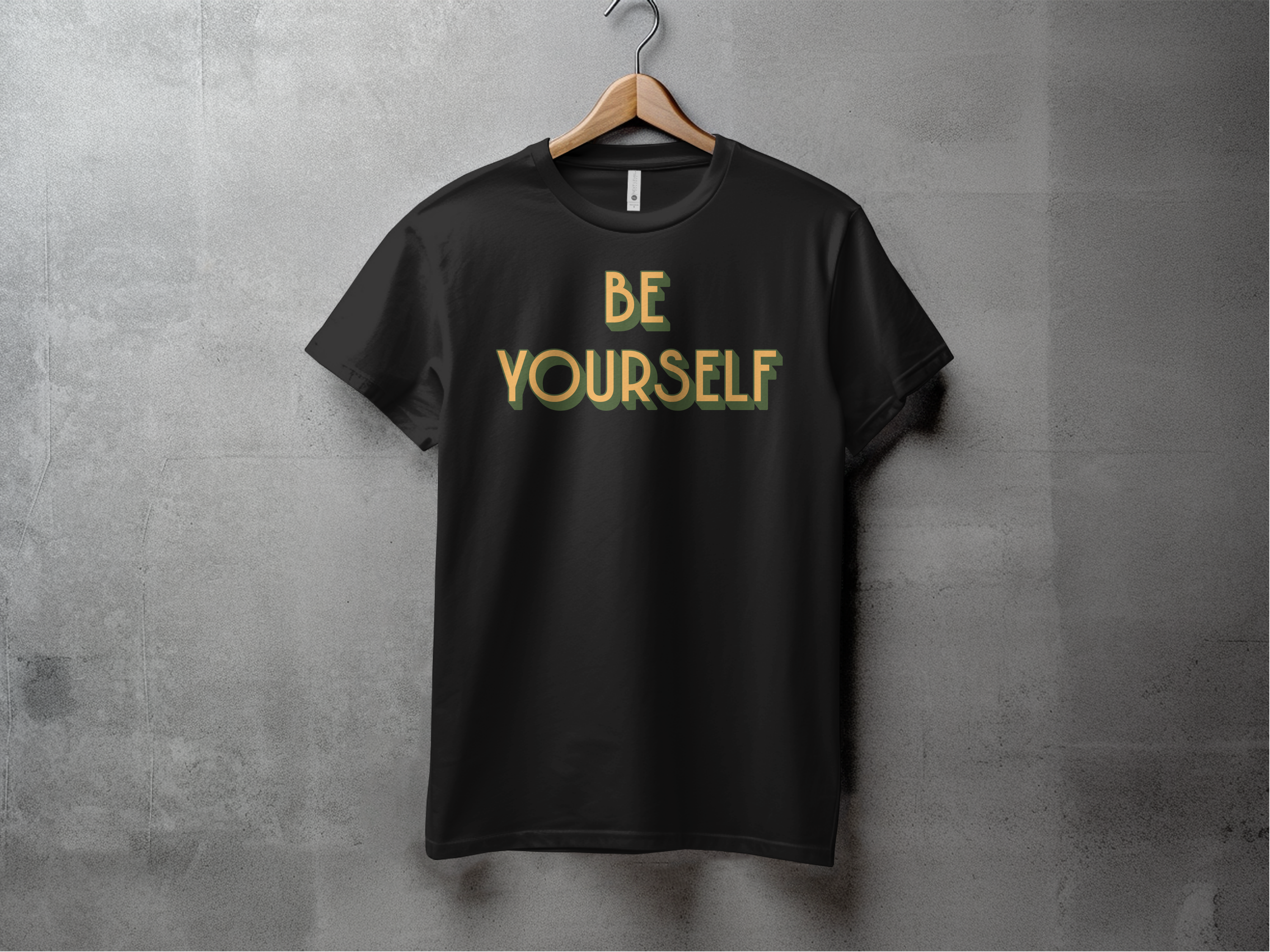 Be Yourself Inspirational Quote T-Shirt
