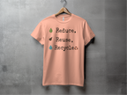 Eco-Friendly Reduce Reuse Recycle Graphic Tee
