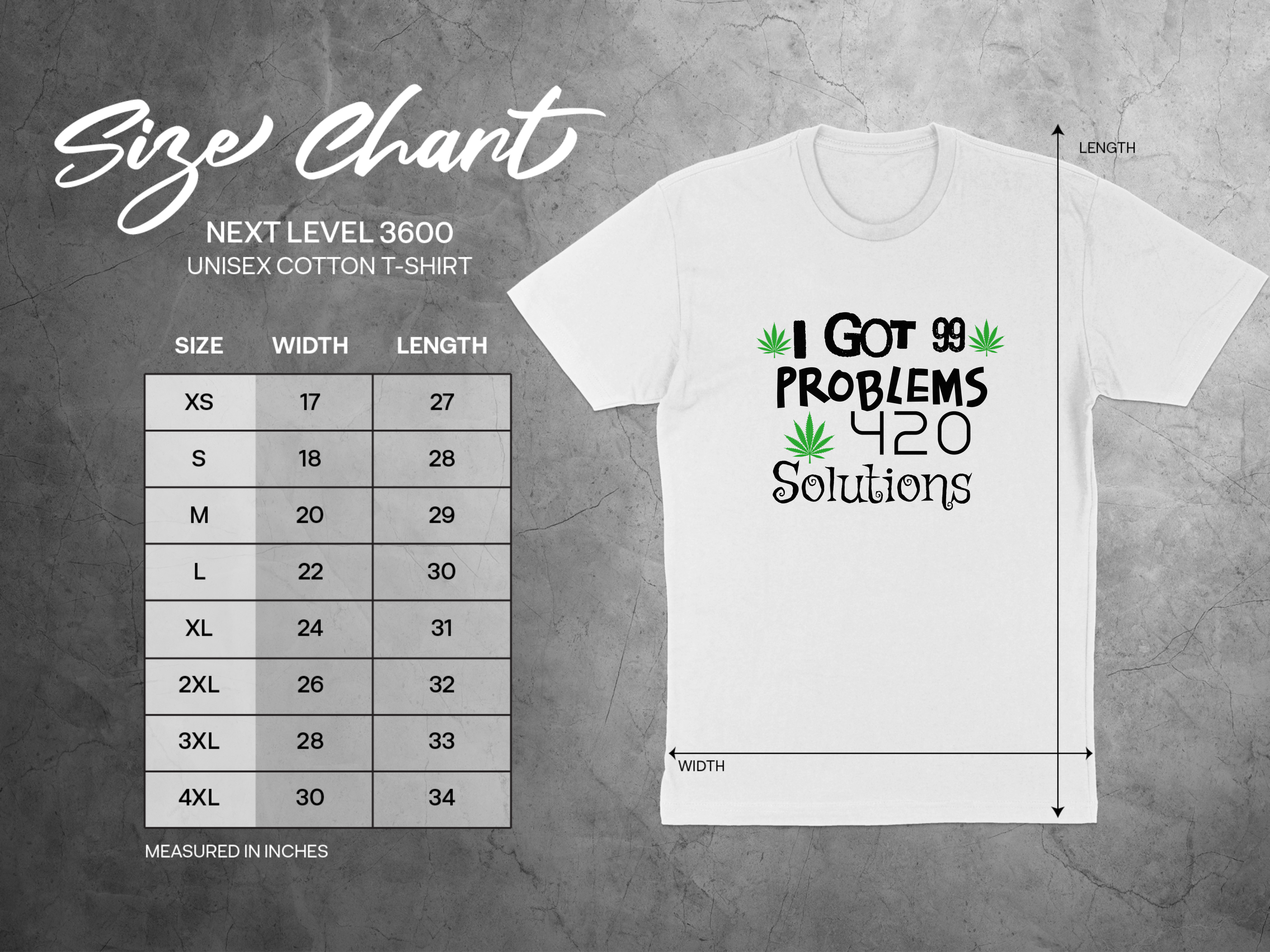 I Got 99 Problems 420 Solutions T-Shirt