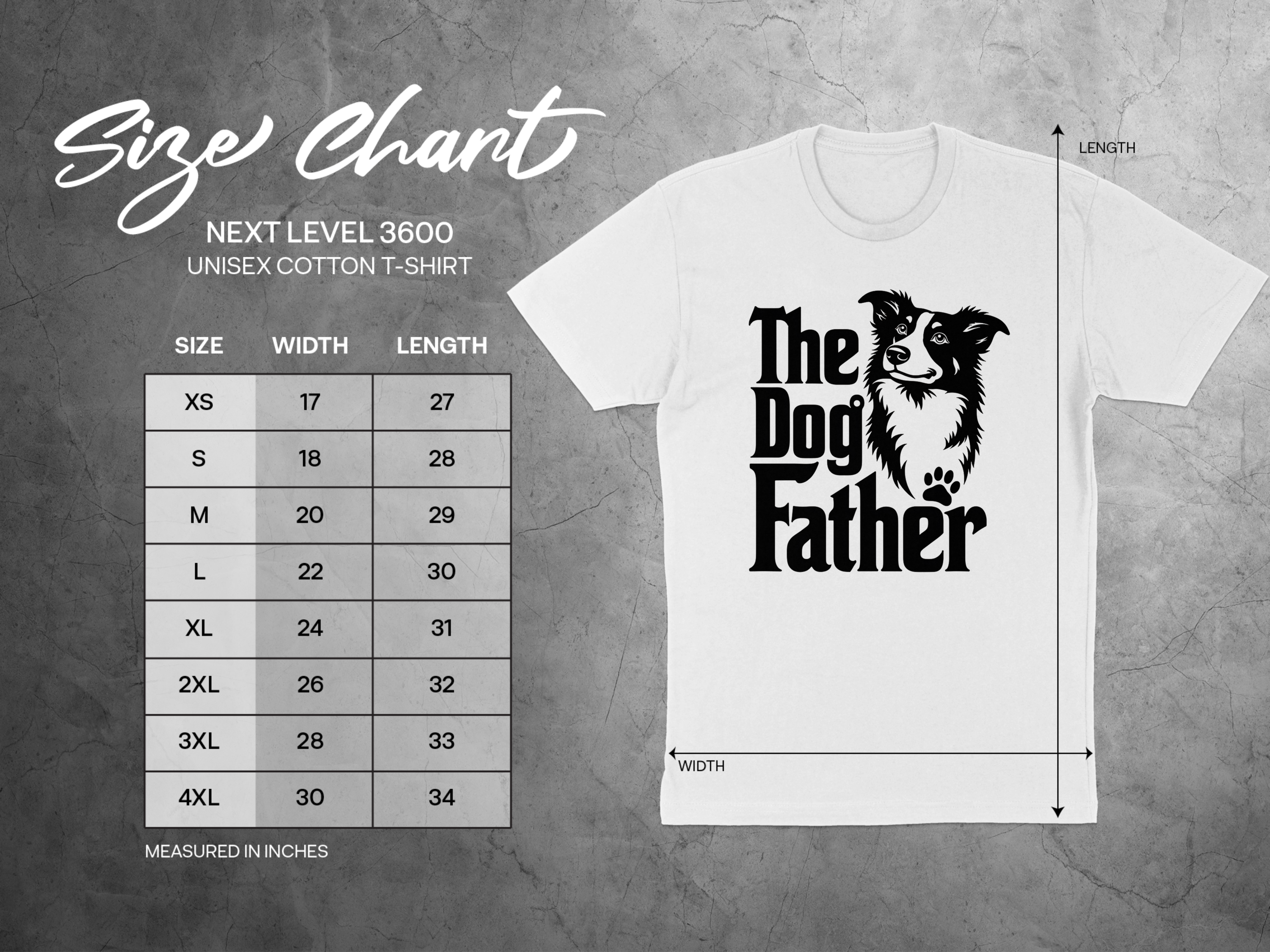 The Dog Father T-Shirt Funny Dog Lover Shirt