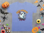 Stay Spooky Ghost and Pumpkin Skateboard Halloween T-Shirt
