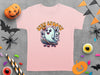 Stay Spooky Ghost and Pumpkin Skateboard Halloween T-Shirt