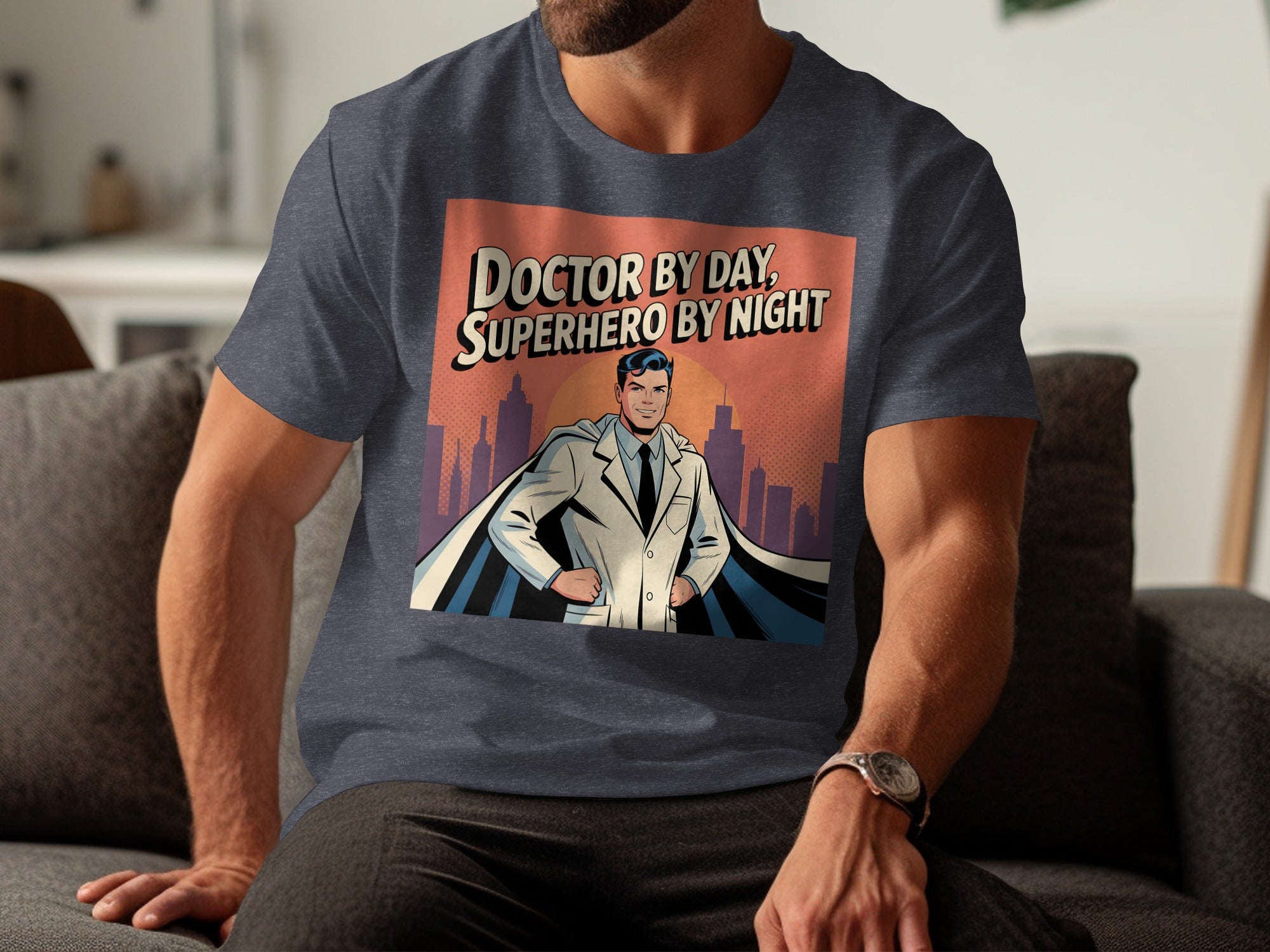 Doctor By Day Superhero By Night T-Shirt Product