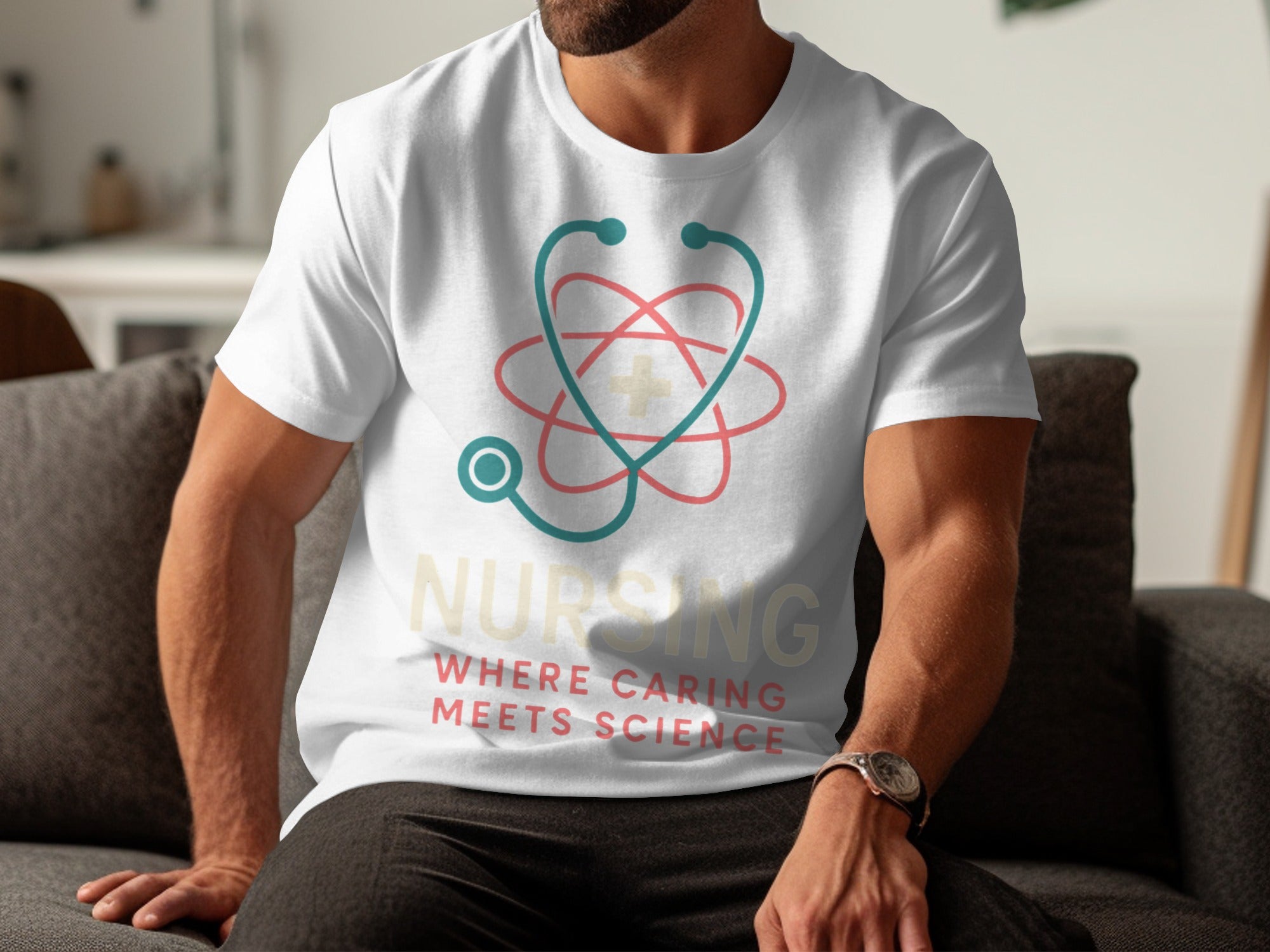 Nursing Where Caring Meets Science Shirt product