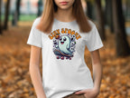 Stay Spooky Ghost Skateboard Graphic T-Shirt product