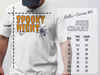 Spooky Night Graphic Tee with Size Chart Product