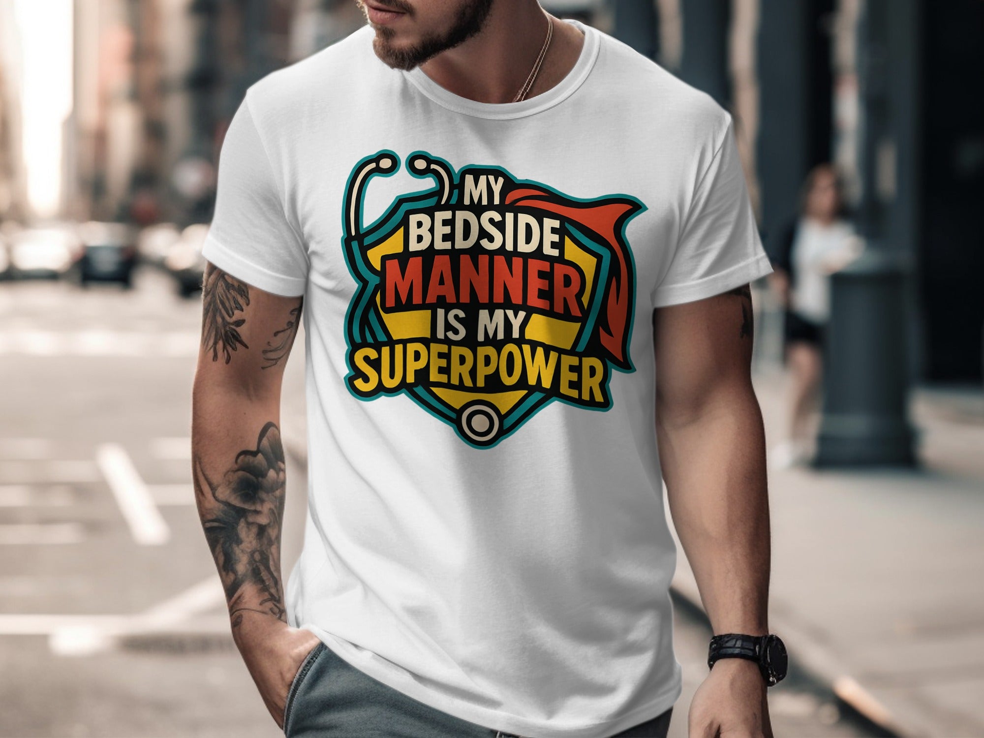My Bedside Manner Is My Superpower T-shirt product