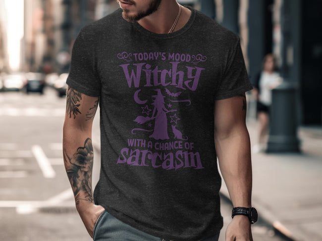 Today's Mood Witchy With A Chance Of Sarcasm T-shirt product