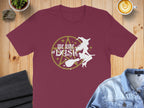 We Ride at Dusk Witch and Broomstick Graphic T-shirt product