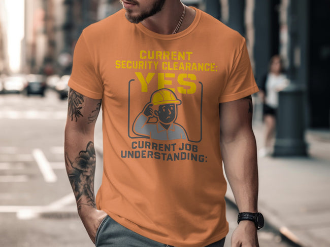 Current Security Clearance YES Graphic T-Shirt Product