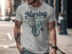 Nursing Science DNA and Stethoscope Graphic product