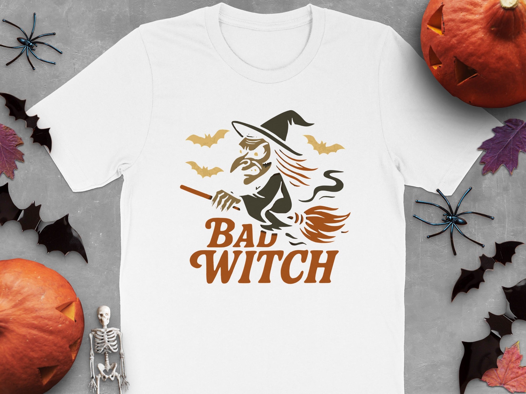 Spooky Halloween Bal Witch Design T-shirt product
