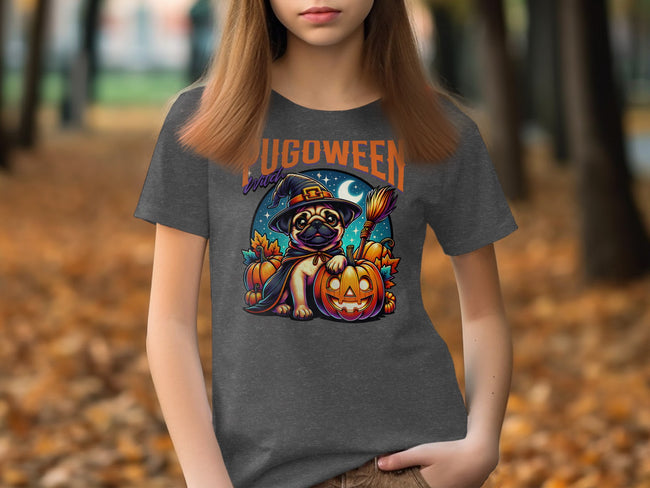Pugoween Halloween T-Shirt with Cute Pug Product