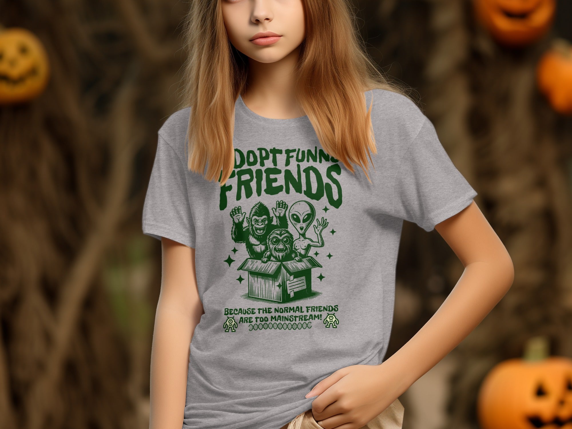 Unique Adopt Funny Friends Graphic T-Shirt product type