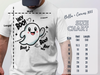 Hey Boo Cute Ghost Halloween Themed T-Shirt product type
