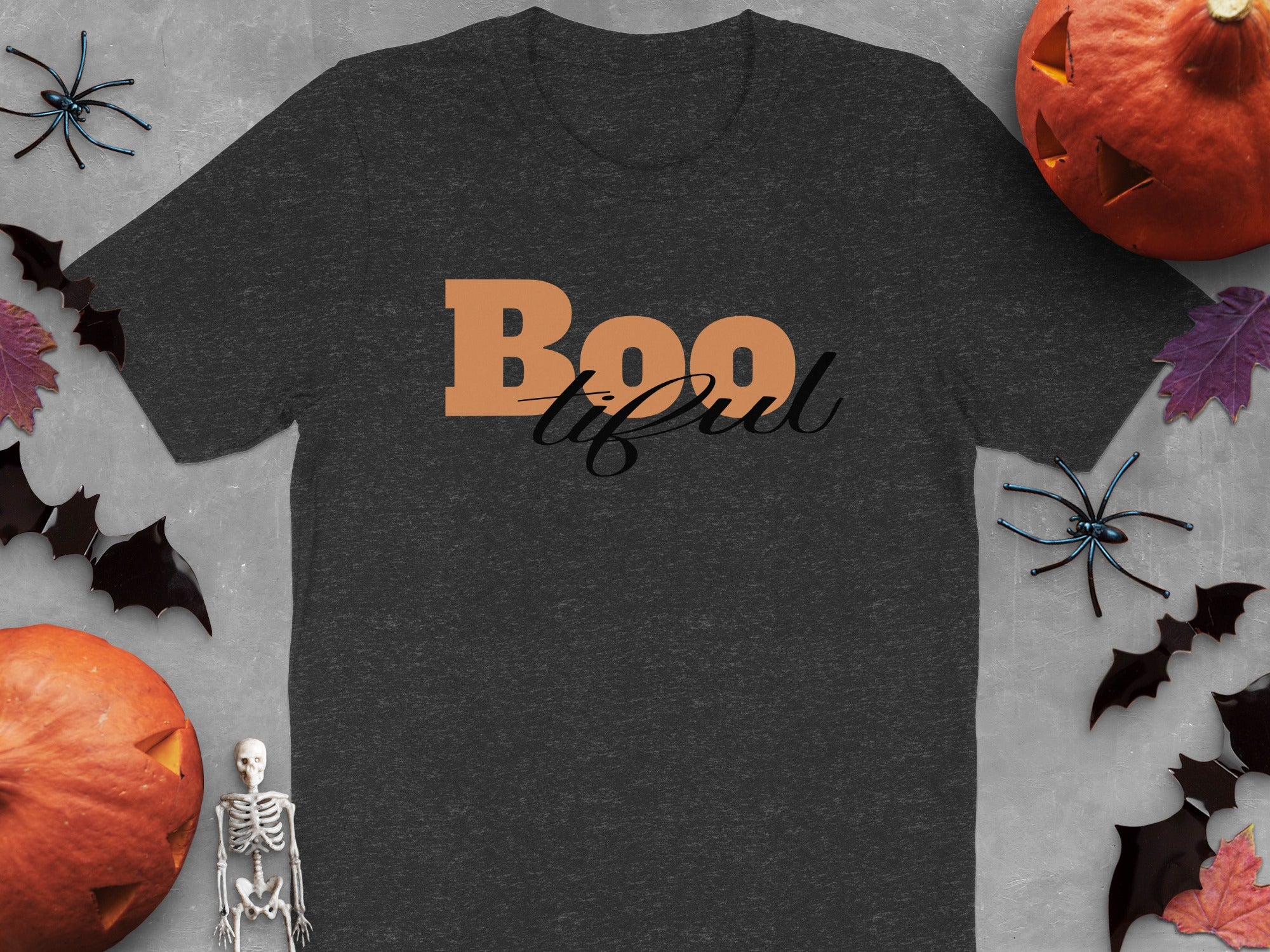 Boo-ti-ful Halloween Theme T-shirt product type