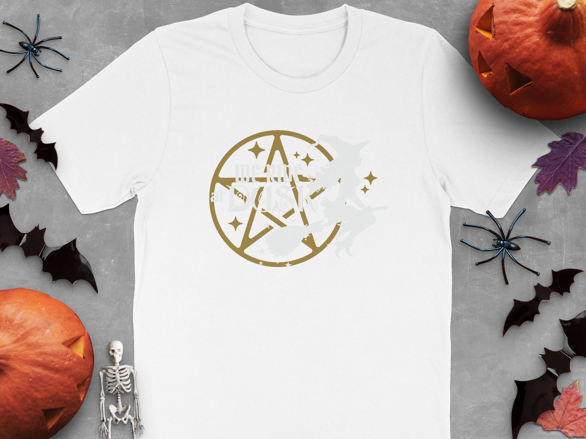 Halloween Witch Pentagram T-Shirt product type