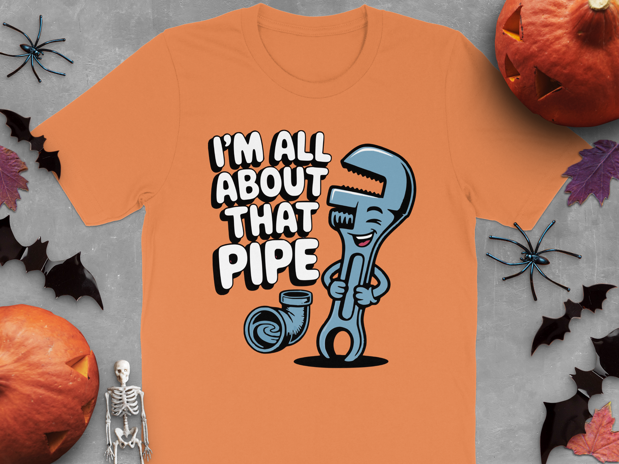 I'm All About That Pipe Graphic Tee Shirt product type