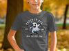 Creepy Ghost Skateboard Graphic Tee Shirt product
