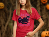 Black Cat Spooky Squad Graphic T-shirt product type