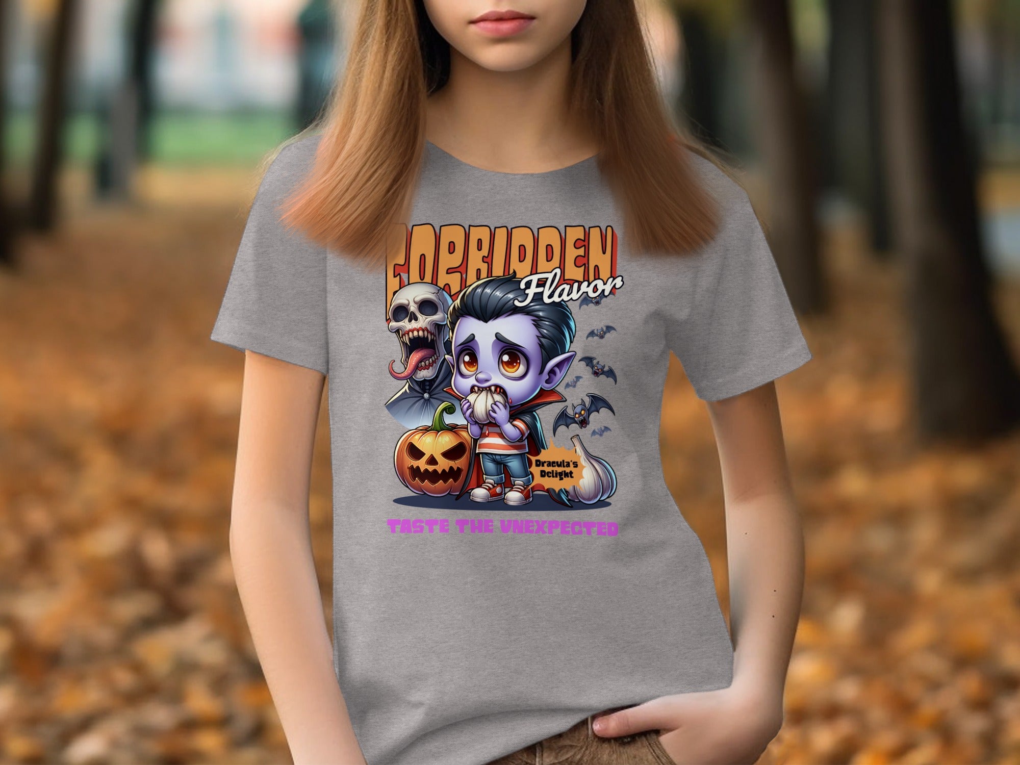 Forbidden Flavor Vampire And Skeleton Graphic Shirt product
