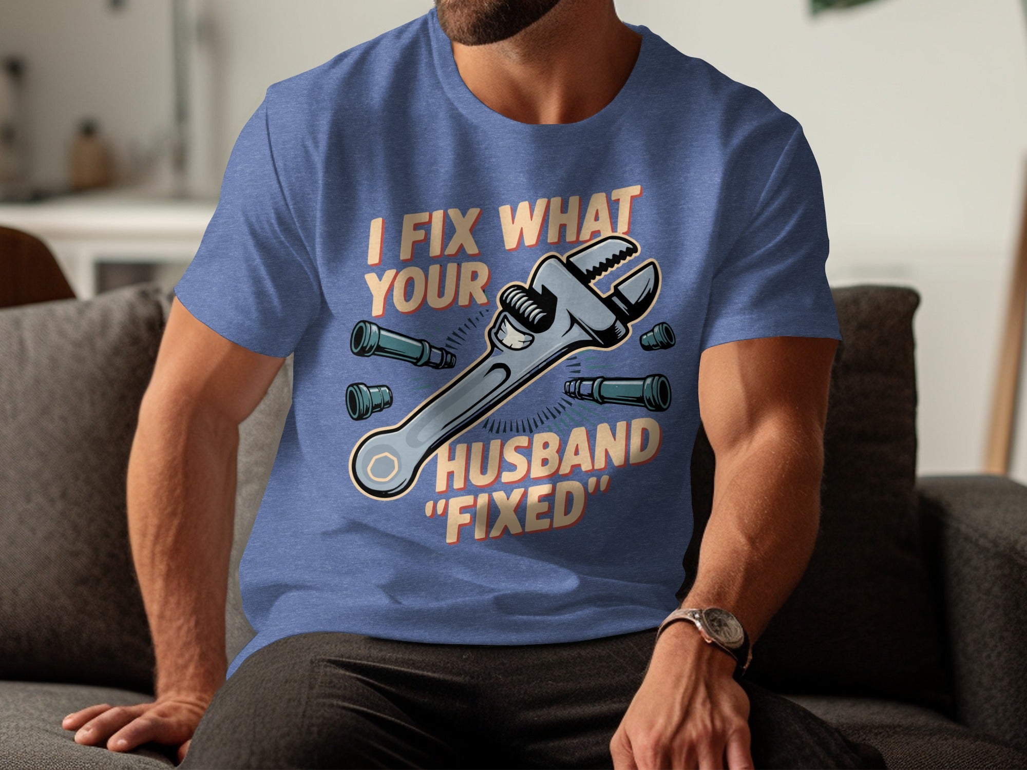 I Fix What Your Husband Fixed Graphic Tee product type