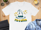 I'm a Witch Hat with Stars Graphic Print T-shirt product