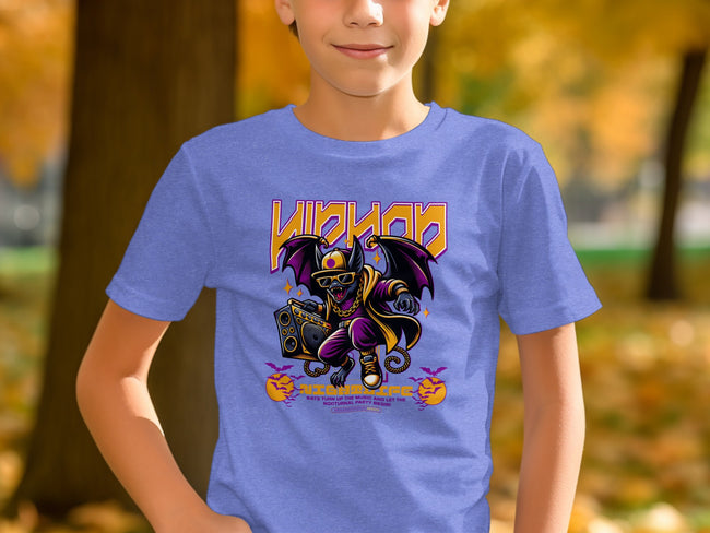 Halloween Ninja with Bat Wings Youth T-Shirt product type