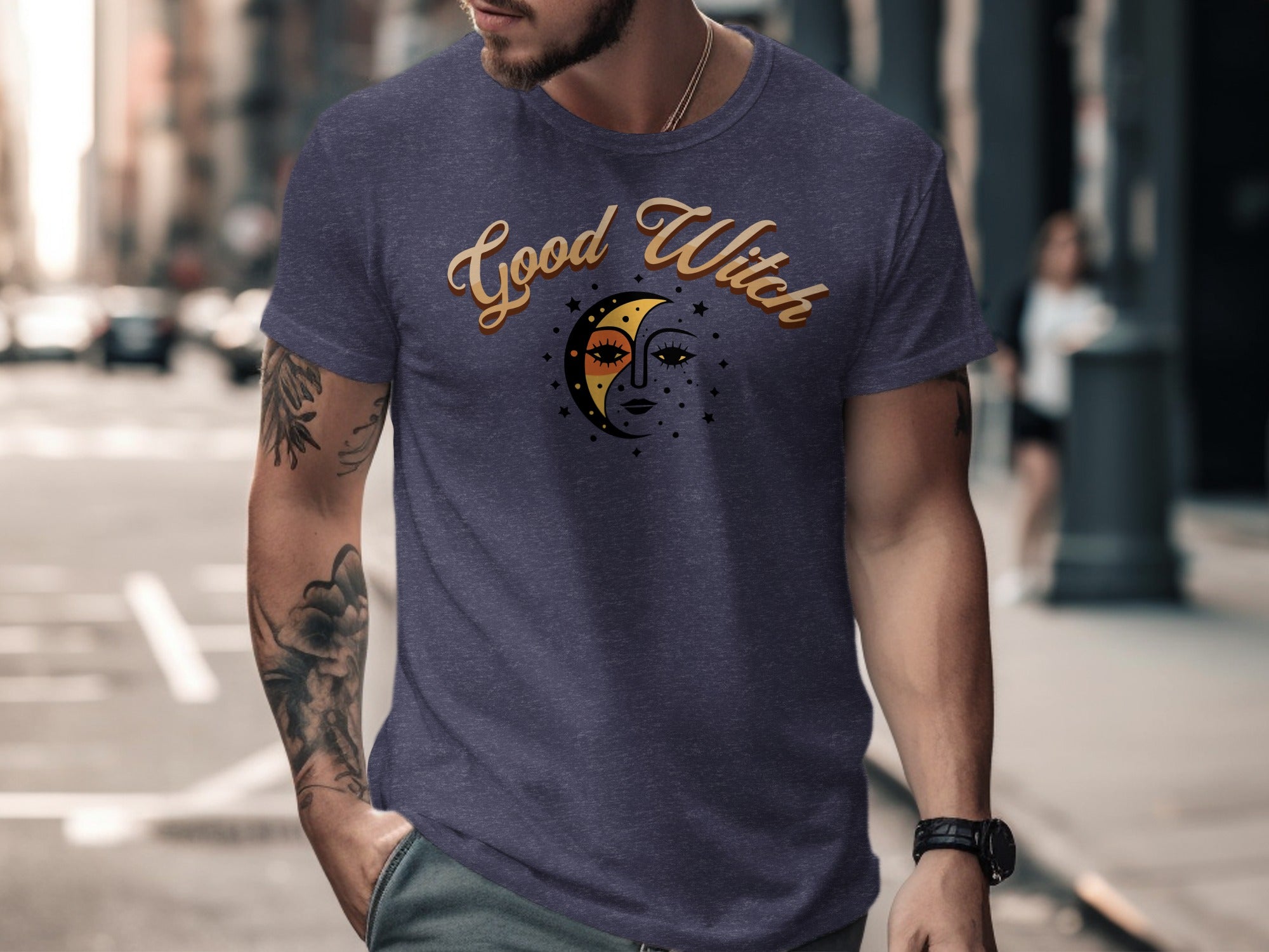Good Witch Design with Moon and Stars Shirt product type
