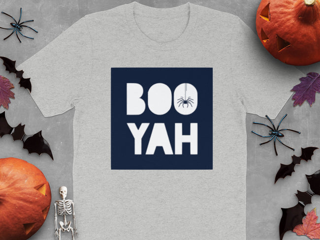 Boo Yah Halloween Themed Graphic T-Shirt product