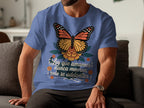 Butterfly Illustration Los Que Amamos Nunca Mueren Shirt