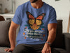 Butterfly Illustration Los Que Amamos Nunca Mueren Shirt