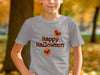Happy Halloween Graphic on Gray Youth T-Shirt product