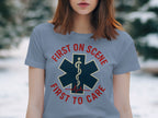 First on Scene First to Care Graphic T-Shirt product