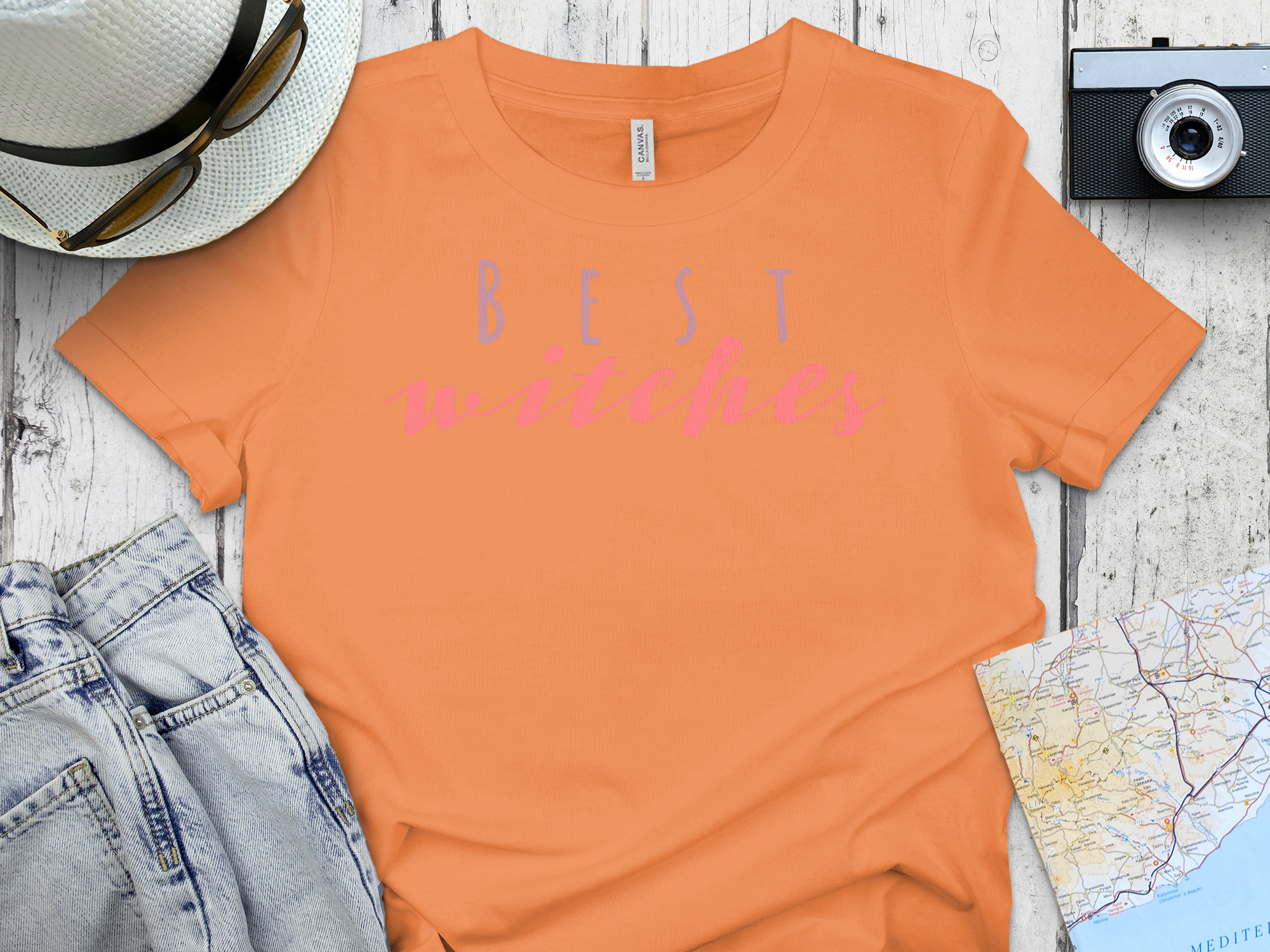 Best Witches Graphic Halloween T-shirt product type