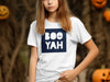 Boo Yah Halloween T-Shirt Fun Printed Graphic product