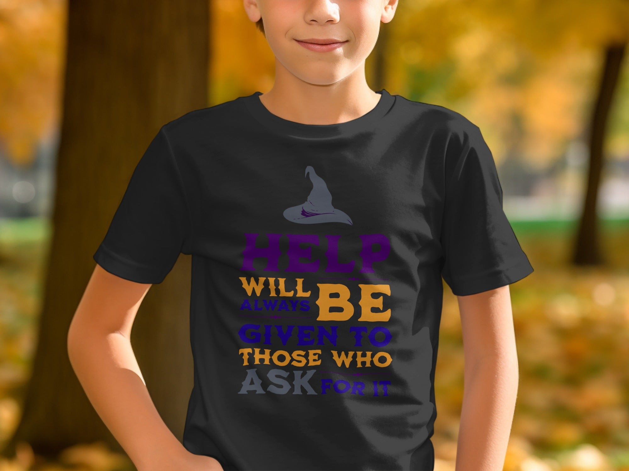 Help Will Be Given to Those Who Ask T-shirt product