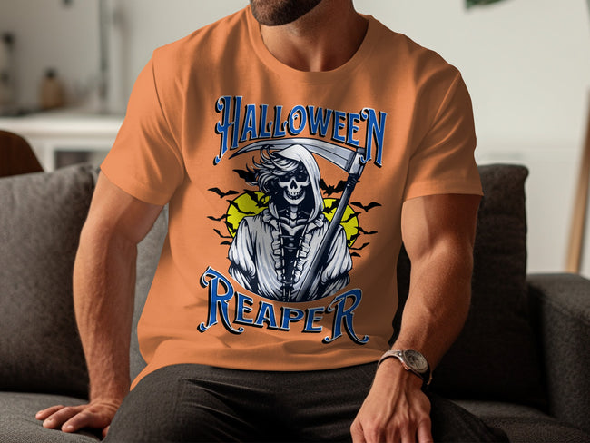 Halloween Reaper Graphic Design T-Shirt product type