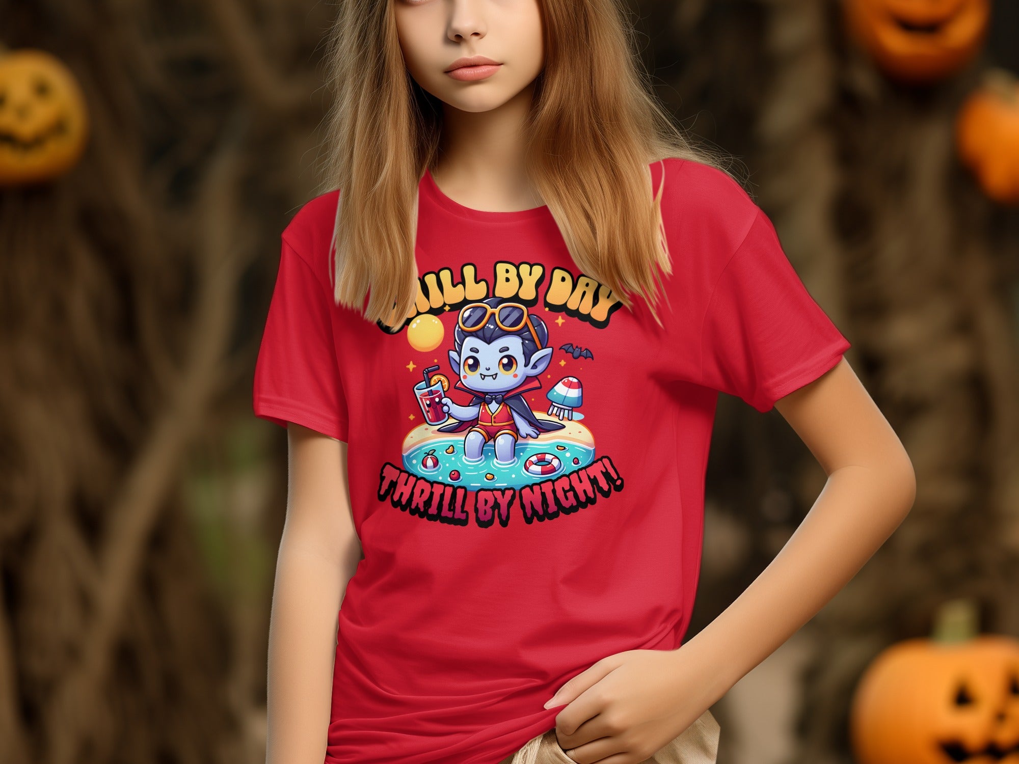 Chill By Day Thrill By Night Graphic T-Shirt product type