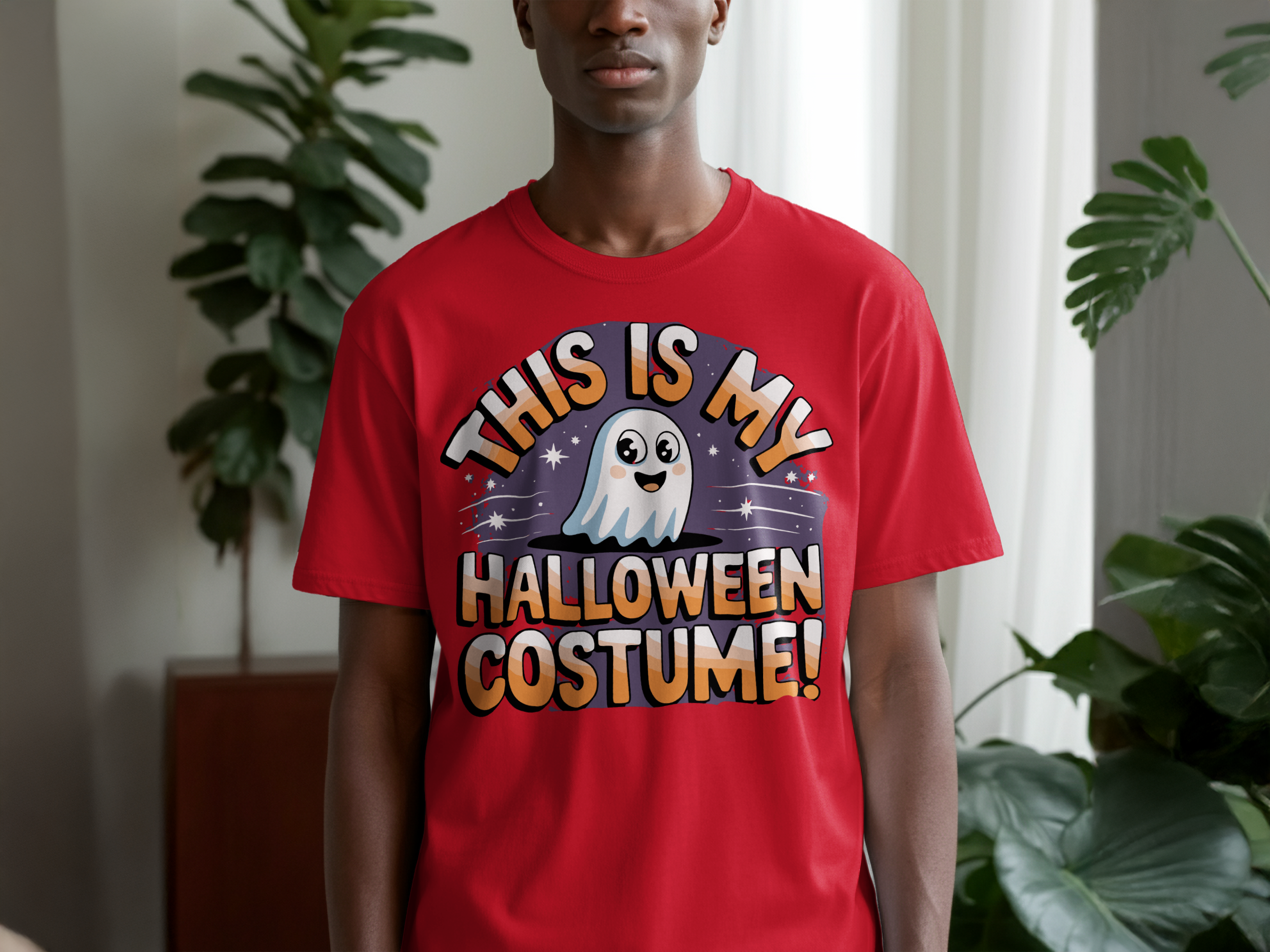 This Is My Halloween Costume Red T-Shirt product type
