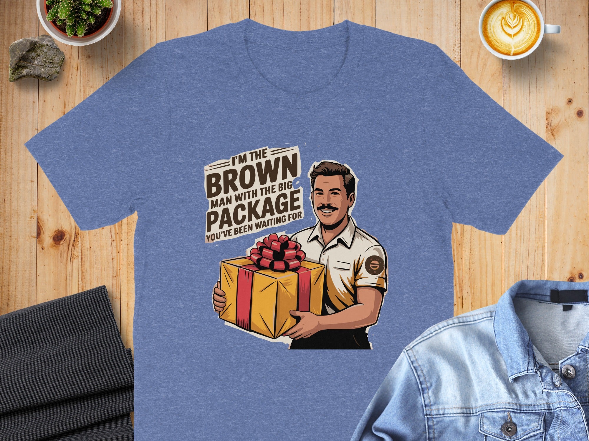 I'm the Brown Man with the Big Package Shirt product