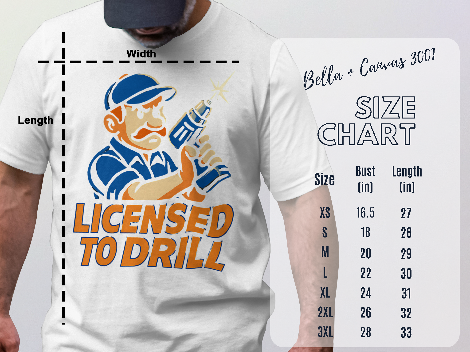 Licensed To Drill Graphic T-shirt product type