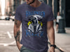 Halloween Reaper Graphic Tee Shirt Product