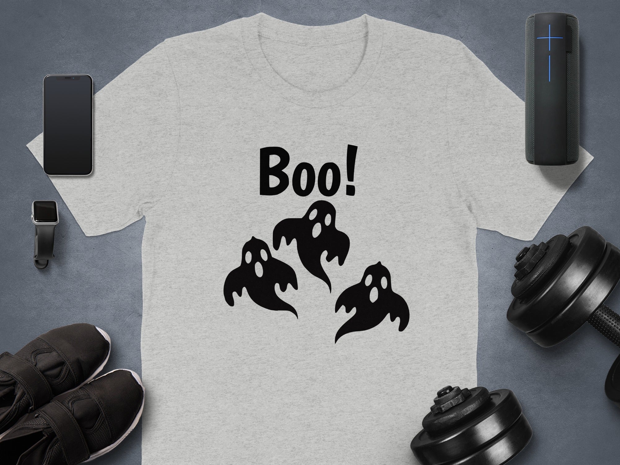 Boo Ghosts Design Halloween Themed T-shirt product