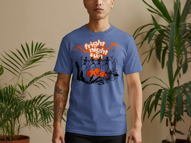 Fright Night Fun Halloween Theme Graphic Tee product type