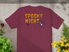 Spooky Night Graphic Tee with Halloween Design product type