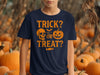 Trick or Treat Halloween Skull Pumpkin T-shirt product type