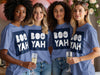 Boo Yah Graphic T-Shirt Perfect Halloween Gift product type