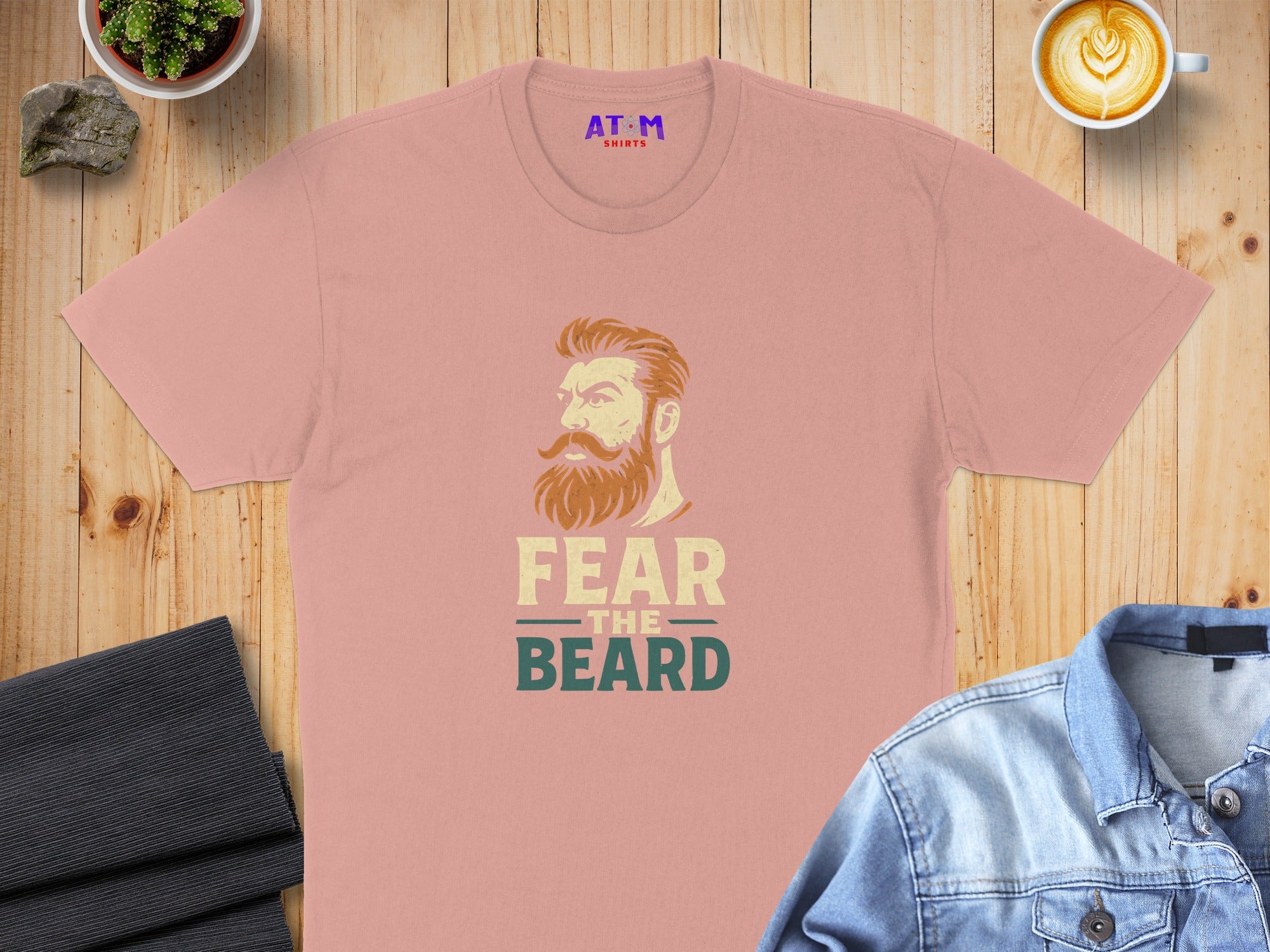 Fear the Beard Graphic T-shirt Casual Wear product type