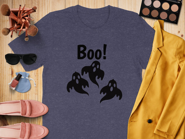 Ghost Boo Haunted Halloween T-Shirt product